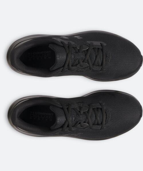 UNDER ARMOUR(アンダーアーマー)の「UAチャージド パスート4(ランニング/メンズ)(スニーカー・メンズ・ブラック系その他・25.5cm/27.5cm/28.0cm/29.0cm/26.5cm/27.0cm/28.5cm/25.0cm/26.0cm/30.0cm)」の3枚目の写真