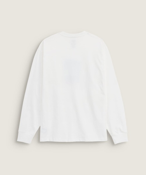 VANS（バンズ）の「BLISS 66 Tシャツ / Bliss 66 LS Tee White VN000X0UWHT1（Tシャツ/カットソー・メンズ・ホワイト・X-LARGE/SMALL/MEDIUM/LARGE）」の2枚目の写真