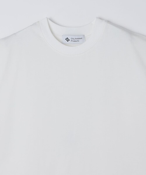 City Ambient Products(シティアンビエントプロダクツ)の「WEB限定|スリーブ レス ロゴ Tシャツ(Tシャツ/カットソー・メンズ・ホワイト/ブラック/ブラウン・SMALL/MEDIUM/LARGE)」の4枚目の写真