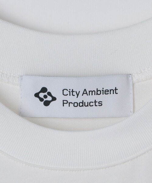 City Ambient Products(シティアンビエントプロダクツ)の「WEB限定|スリーブ レス ロゴ Tシャツ(Tシャツ/カットソー・メンズ・ホワイト/ブラック/ブラウン・SMALL/MEDIUM/LARGE)」の7枚目の写真