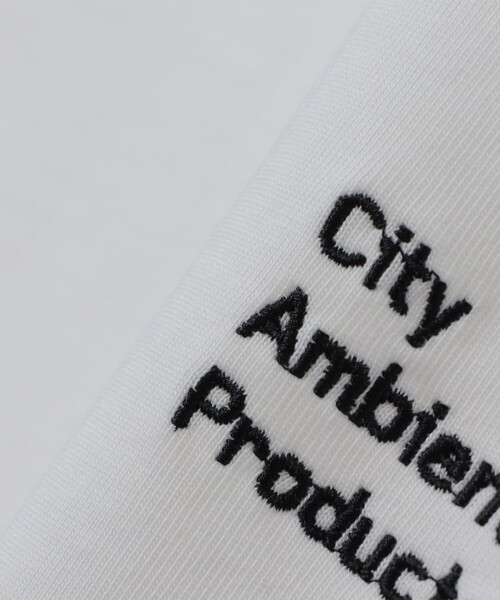 City Ambient Products(シティアンビエントプロダクツ)の「WEB限定|スリーブ レス ロゴ Tシャツ(Tシャツ/カットソー・メンズ・ホワイト/ブラック/ブラウン・SMALL/MEDIUM/LARGE)」の9枚目の写真