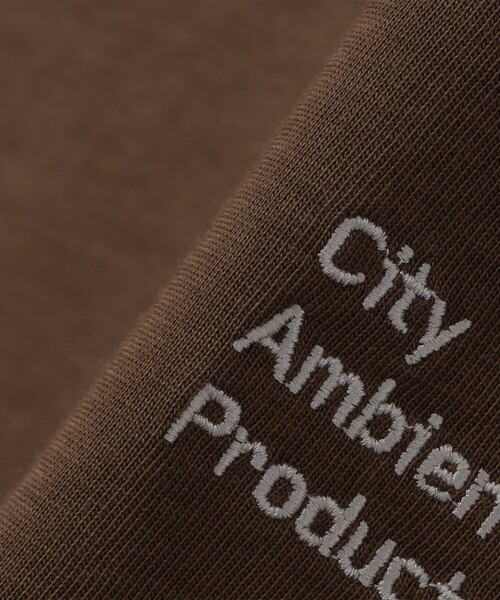 City Ambient Products(シティアンビエントプロダクツ)の「WEB限定|スリーブ レス ロゴ Tシャツ(Tシャツ/カットソー・メンズ・ホワイト/ブラック/ブラウン・SMALL/MEDIUM/LARGE)」の11枚目の写真