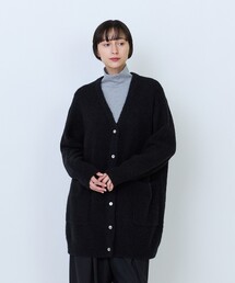 ブークレー天竺ロングカーディガン