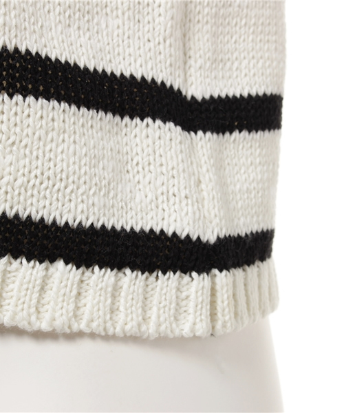 Heather（ヘザー）の「アソートニットキャミ　716288（キャミソール・レディース・ネイビー/アイボリー・FREE）」の3枚目の写真