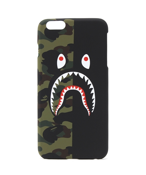 A Bathing Ape アベイシングエイプ の 1st Camo Shark I Phone 6 6s Plus Case スマホケース カバー Wear