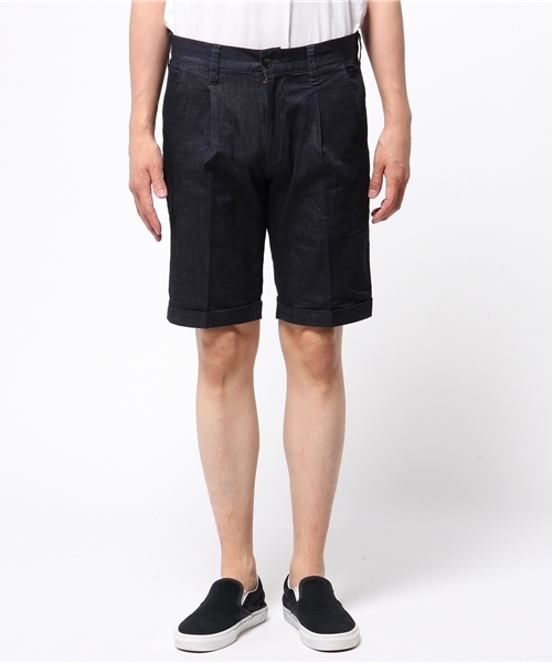 MIND BLOW(マインドブロウ)の「ライトオンスストレッチデニムショーツ(その他パンツ・メンズ・ネイビー/ブルー・S/L/M)」の5枚目の写真