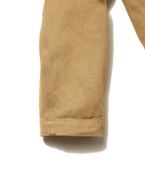 Kaptain Sunshine（キャプテン サンシャイン）の「KAPTAIN SUNSHINE / コールマン ジャケット(BEIGE)（カバーオール・メンズ・ベージュ・MEDIUM/LARGE/SMALL）」の9枚目の写真