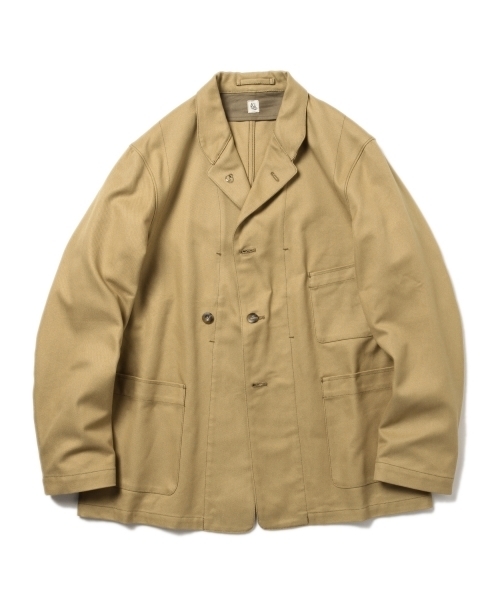 Kaptain Sunshine（キャプテン サンシャイン）の「KAPTAIN SUNSHINE / コールマン ジャケット(BEIGE)（カバーオール・メンズ・ベージュ・MEDIUM/LARGE/SMALL）」の10枚目の写真