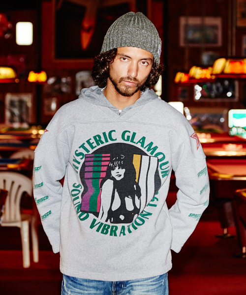 HYSTERIC GLAMOUR(ヒステリックグラマー)の「SOUND VIBRATION pt SW(スウェット・メンズ・ホワイト/トップグレー/ブラック・LARGE/MEDIUM/SMALL)」の3枚目の写真