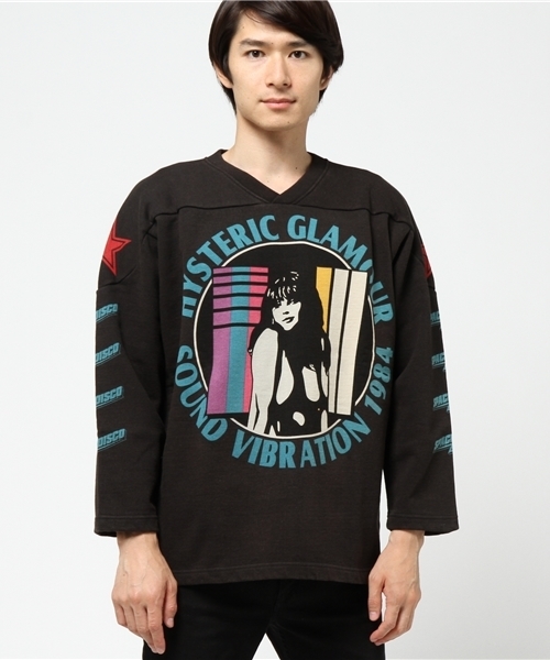 HYSTERIC GLAMOUR(ヒステリックグラマー)の「SOUND VIBRATION pt SW(スウェット・メンズ・ホワイト/トップグレー/ブラック・LARGE/MEDIUM/SMALL)」の12枚目の写真