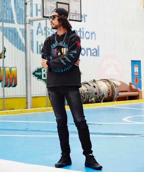 HYSTERIC GLAMOUR(ヒステリックグラマー)の「SOUND VIBRATION pt SW(スウェット・メンズ・ホワイト/トップグレー/ブラック・LARGE/MEDIUM/SMALL)」の13枚目の写真