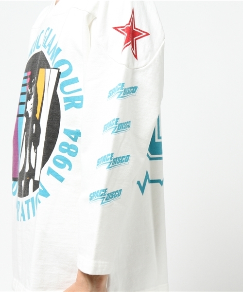 HYSTERIC GLAMOUR(ヒステリックグラマー)の「SOUND VIBRATION pt SW(スウェット・メンズ・ホワイト/トップグレー/ブラック・LARGE/MEDIUM/SMALL)」の7枚目の写真