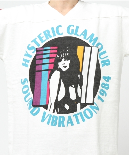 HYSTERIC GLAMOUR(ヒステリックグラマー)の「SOUND VIBRATION pt SW(スウェット・メンズ・ホワイト/トップグレー/ブラック・LARGE/MEDIUM/SMALL)」の9枚目の写真
