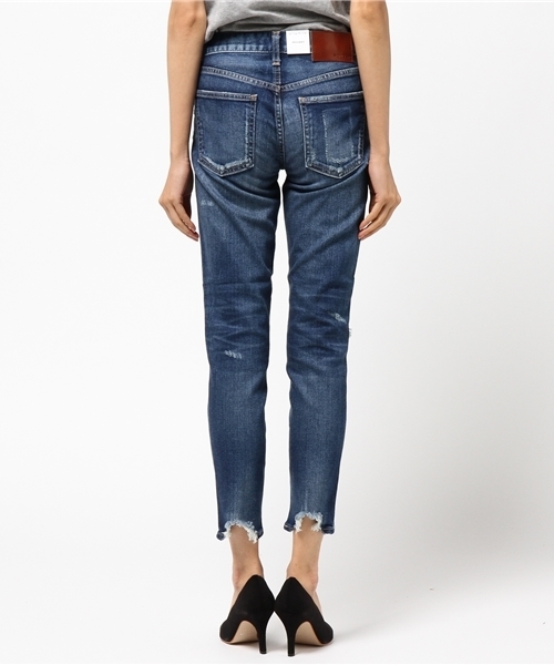 MOUSSY（マウジー）の「COMFORT Adena SKINNY（デニムパンツ・レディース・ブルー・25inch/24inch/27inch/23inch/26inch）」の4枚目の写真