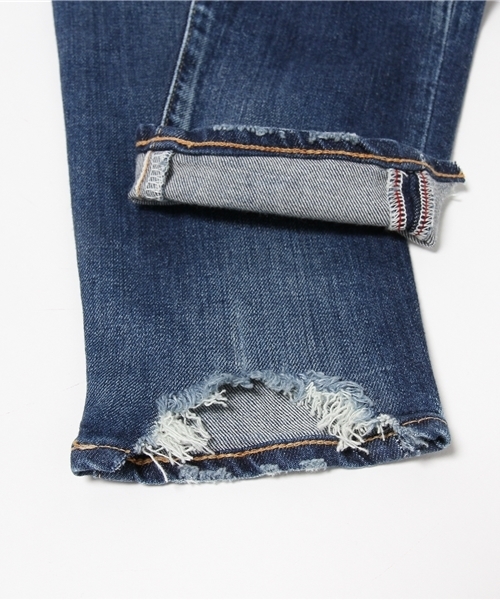 MOUSSY（マウジー）の「COMFORT Adena SKINNY（デニムパンツ・レディース・ブルー・25inch/24inch/27inch/23inch/26inch）」の10枚目の写真