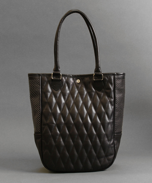 schott(ショット)の「Schott/ショット/STUDS TOTE BAG/スタッズ トート バッグ(トートバッグ・メンズ・ブラック/ブラック系その他・FREE)」の10枚目の写真