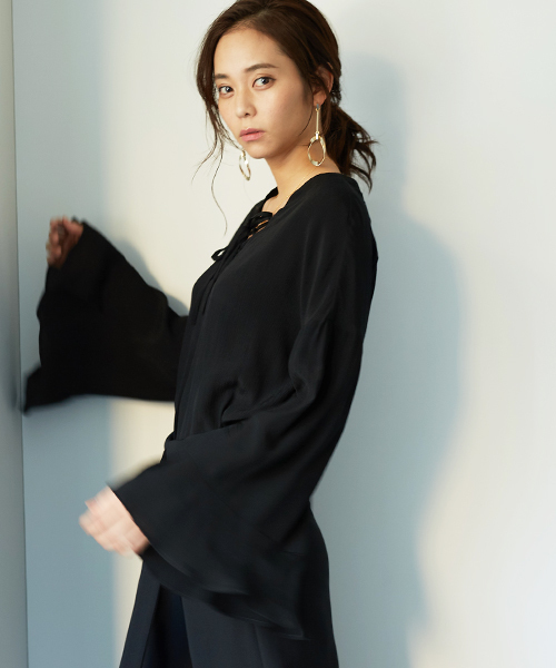 STUDIOUS レースシャツ 別注レーストップス(FREE WHITE): THINGS THAT MATTER: WOMENS