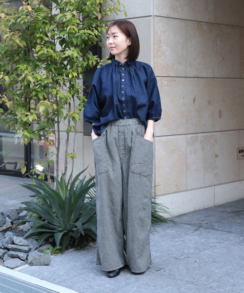 Brocante（ブロカント）の「[Brocante / ブロカント] 6ozデニムグランシャツ（シャツ/ブラウス・レディース・ワンウォッシュ・2）」の19枚目の写真