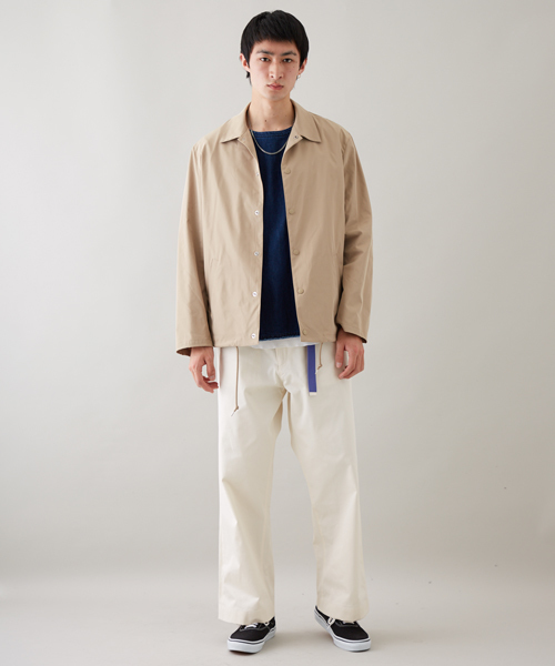 STUDIOUS(ステュディオス)の「STUDIOUS デニムプルオーバーシャツ(シャツ/ブラウス・メンズ・ブルー/サックスブルー・1/3/2)」の15枚目の写真