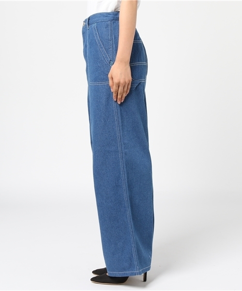 POU DOU DOU（プードゥドゥ）の「ペインターパンツ（デニムパンツ・レディース・ブルー系その他/インディゴブルー・3）」の11枚目の写真