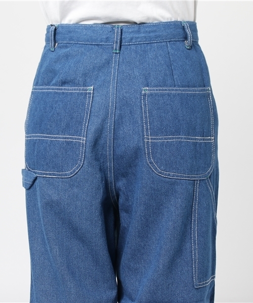POU DOU DOU（プードゥドゥ）の「ペインターパンツ（デニムパンツ・レディース・ブルー系その他/インディゴブルー・3）」の8枚目の写真