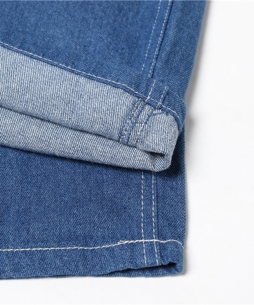 POU DOU DOU（プードゥドゥ）の「ペインターパンツ（デニムパンツ・レディース・ブルー系その他/インディゴブルー・3）」の6枚目の写真