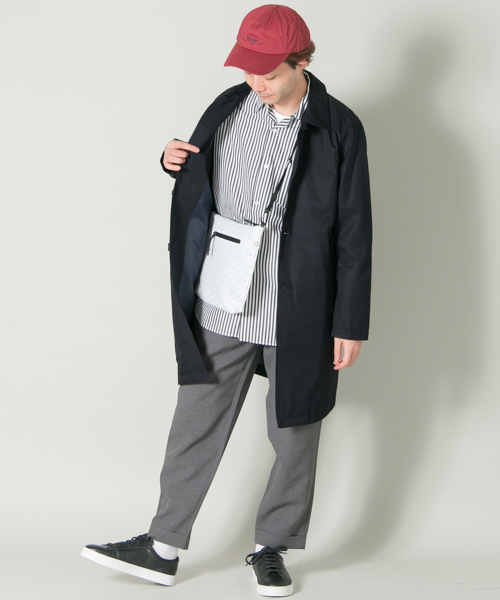 URBAN RESEARCH(アーバンリサーチ)の「サイロコットンツイル ステンカラーコート(ステンカラーコート・メンズ・カーキ/ベージュ/ネイビー・LARGE/MEDIUM)」の22枚目の写真