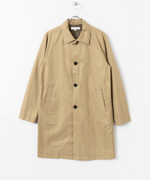 URBAN RESEARCH(アーバンリサーチ)の「サイロコットンツイル ステンカラーコート(ステンカラーコート・メンズ・カーキ/ベージュ/ネイビー・LARGE/MEDIUM)」の16枚目の写真