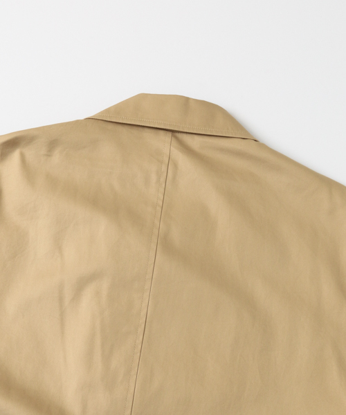 URBAN RESEARCH(アーバンリサーチ)の「サイロコットンツイル ステンカラーコート(ステンカラーコート・メンズ・カーキ/ベージュ/ネイビー・LARGE/MEDIUM)」の7枚目の写真