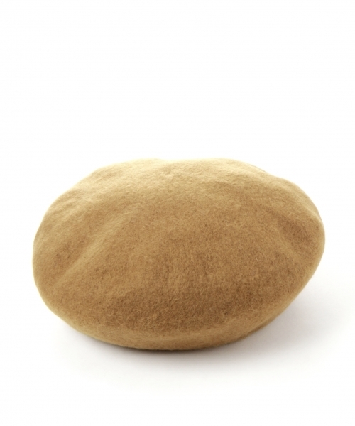 GLOBAL WORK（グローバルワーク）の「【抗菌・防臭】ウールベレー/762582（ハンチング/ベレー帽・レディース・グレー/パープル/ブラック/ワインレッド/ベージュ/ブルー/ダークグレー/イエロー・FREE）」の7枚目の写真