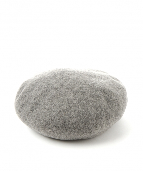 GLOBAL WORK（グローバルワーク）の「【抗菌・防臭】ウールベレー/762582（ハンチング/ベレー帽・レディース・グレー/パープル/ブラック/ワインレッド/ベージュ/ブルー/ダークグレー/イエロー・FREE）」の3枚目の写真