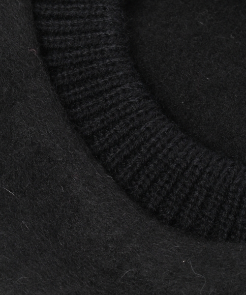 GLOBAL WORK（グローバルワーク）の「【抗菌・防臭】ウールベレー/762582（ハンチング/ベレー帽・レディース・グレー/パープル/ブラック/ワインレッド/ベージュ/ブルー/ダークグレー/イエロー・FREE）」の11枚目の写真