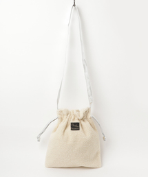 WEGO | WEGO/SPRUCE ボア巾着ショルダーバッグ(ショルダーバッグ)