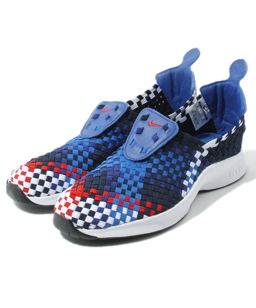 NIKE（ナイキ）の「AIR WOVEN エア ウーブン ユーロ マルチ（スニーカー・メンズ・ブルー/ホワイト/ブラック/レッド/マルチ・23cm/24cm/26cm/27cm/28cm/25cm/29cm/30cm）」の4枚目の写真