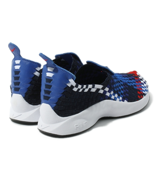 NIKE（ナイキ）の「AIR WOVEN エア ウーブン ユーロ マルチ（スニーカー・メンズ・ブルー/ホワイト/ブラック/レッド/マルチ・23cm/24cm/26cm/27cm/28cm/25cm/29cm/30cm）」の8枚目の写真