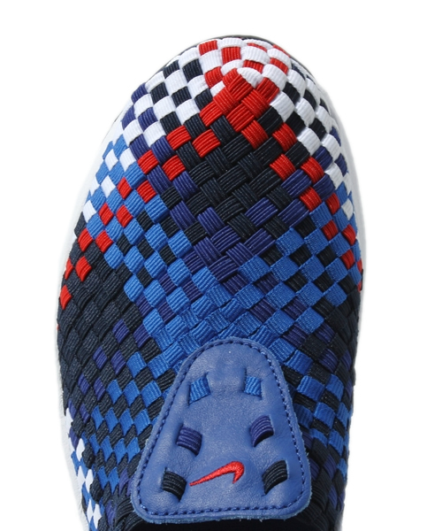 NIKE（ナイキ）の「AIR WOVEN エア ウーブン ユーロ マルチ（スニーカー・メンズ・ブルー/ホワイト/ブラック/レッド/マルチ・23cm/24cm/26cm/27cm/28cm/25cm/29cm/30cm）」の9枚目の写真