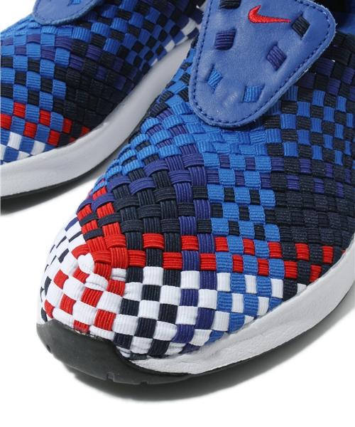 NIKE（ナイキ）の「AIR WOVEN エア ウーブン ユーロ マルチ（スニーカー・メンズ・ブルー/ホワイト/ブラック/レッド/マルチ・23cm/24cm/26cm/27cm/28cm/25cm/29cm/30cm）」の10枚目の写真