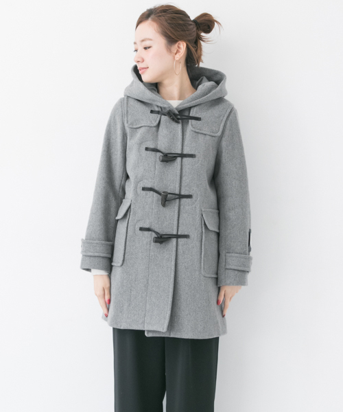 URBAN RESEARCH（アーバンリサーチ）の「ミドル丈ダッフルコート（ダッフルコート・レディース・ネイビー/グレー/ブラウン系その他・FREE）」の15枚目の写真