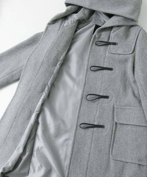 URBAN RESEARCH（アーバンリサーチ）の「ミドル丈ダッフルコート（ダッフルコート・レディース・ネイビー/グレー/ブラウン系その他・FREE）」の10枚目の写真