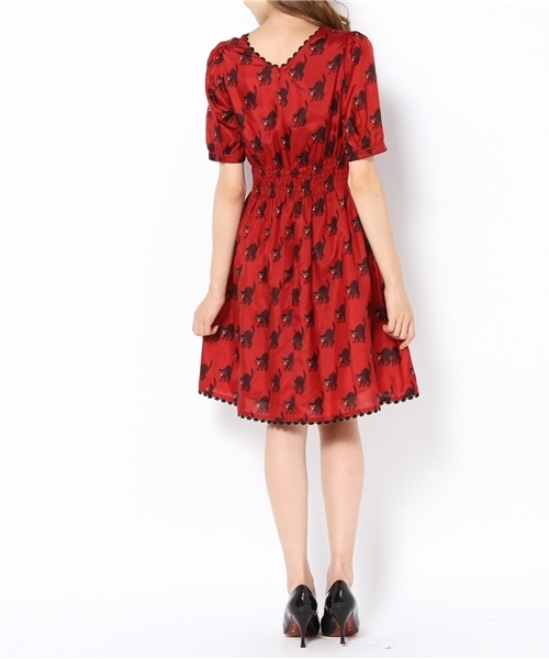 HYSTERIC GLAMOUR（ヒステリックグラマー）の「BLACK CAT総柄