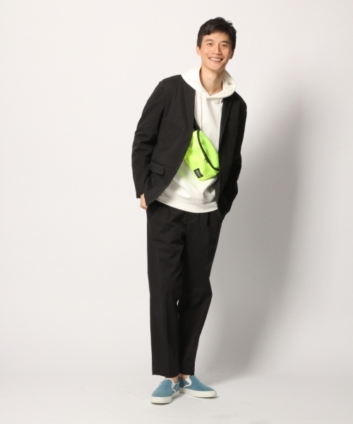 GLOBAL WORK（グローバルワーク）の「【セットアップ可】チノテーラードジャケット/779893（テーラードジャケット・メンズ・ベージュ/ブラック・LARGE/MEDIUM/SMALL）」の5枚目の写真