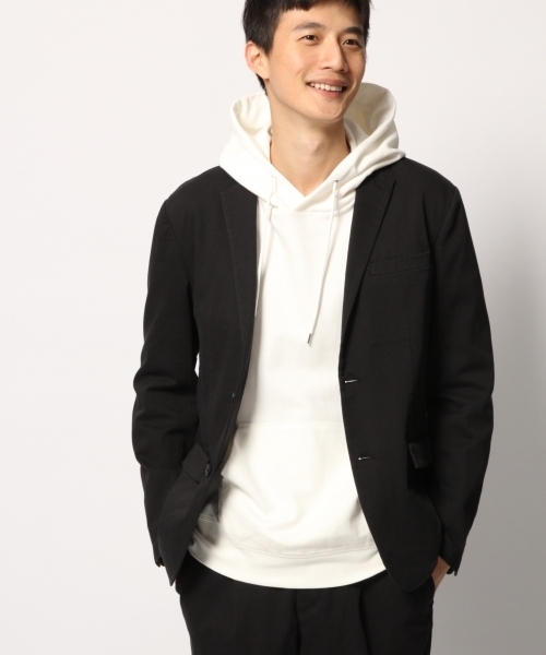 GLOBAL WORK（グローバルワーク）の「【セットアップ可】チノテーラードジャケット/779893（テーラードジャケット・メンズ・ベージュ/ブラック・LARGE/MEDIUM/SMALL）」の7枚目の写真