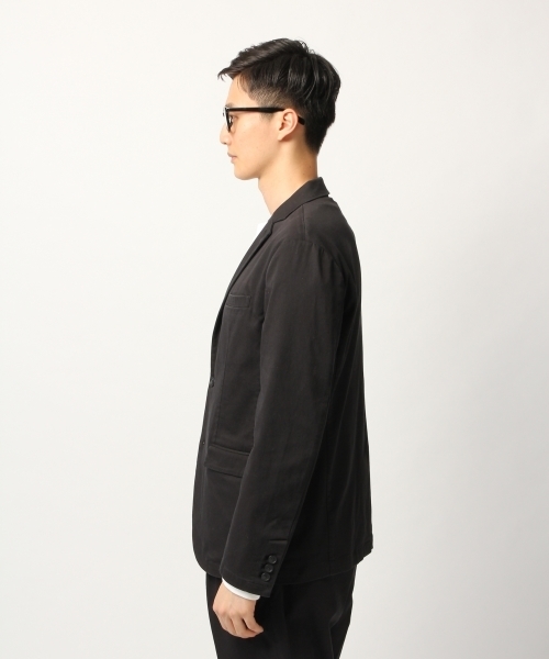 GLOBAL WORK（グローバルワーク）の「【セットアップ可】チノテーラードジャケット/779893（テーラードジャケット・メンズ・ベージュ/ブラック・LARGE/MEDIUM/SMALL）」の9枚目の写真