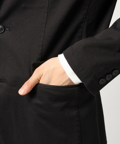 GLOBAL WORK（グローバルワーク）の「【セットアップ可】チノテーラードジャケット/779893（テーラードジャケット・メンズ・ベージュ/ブラック・LARGE/MEDIUM/SMALL）」の14枚目の写真