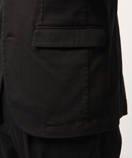 GLOBAL WORK（グローバルワーク）の「【セットアップ可】チノテーラードジャケット/779893（テーラードジャケット・メンズ・ベージュ/ブラック・LARGE/MEDIUM/SMALL）」の16枚目の写真