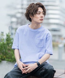 『CavariA/キャバリア』ビッグシルエット USAコットンクルーネック半袖Tシャツ