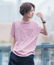 『CavariA/キャバリア』ビッグシルエット USAコットンクルーネック半袖Tシャツ