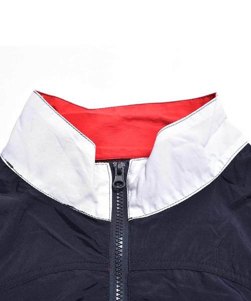 MinoriTY（マイノリティ）の「カラーブロックジップアップナイロンブルゾン（ナイロンジャケット・メンズ・ブルー/グリーン/ブラック/レッド・L/M）」の15枚目の写真