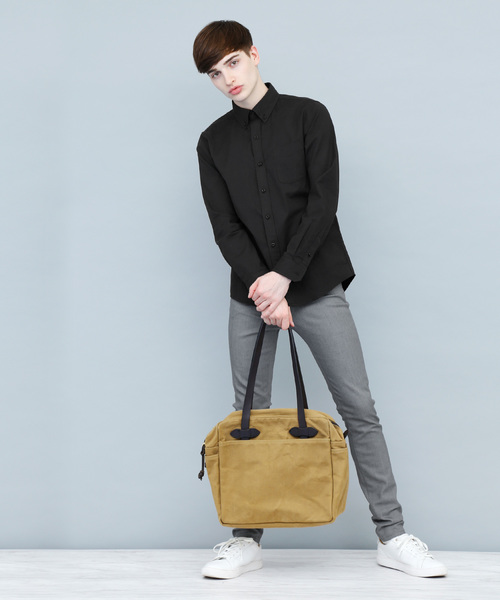 EMMA CLOTHES（エマクローズ）の「ストレッチオックスボタンダウンL/Sシャツ（シャツ/ブラウス・メンズ・ピンク/サックスブルー/グレー/ネイビー/ブラック/ホワイト・XL/S/M/L）」の9枚目の写真