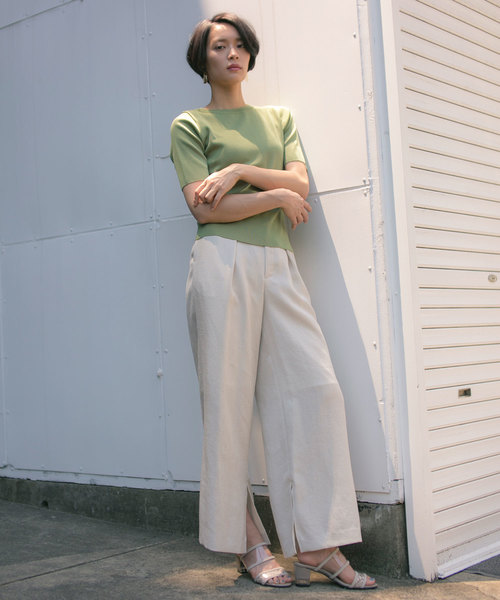 STUDIOUS（ステュディオス）の「クリアヒールコンビサンダル（サンダル・レディース・ブラック/ベージュ/マルチ・0/1/2）」の16枚目の写真